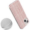 image:imageCasely iPhone 14 Plus Case  Final Rose  Red amp Pink Floral  Compatible with MagSafe  Classic Ultra Slim DesignPretty in Pastel  Blush Stripes