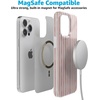 image:imageCasely iPhone 14 Plus Case  Final Rose  Red amp Pink Floral  Compatible with MagSafe  Classic Ultra Slim DesignPretty in Pastel  Blush Stripes