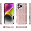 image:imageCasely iPhone 14 Plus Case  Final Rose  Red amp Pink Floral  Compatible with MagSafe  Classic Ultra Slim DesignPretty in Pastel  Blush Stripes