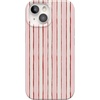 image:imageCasely iPhone 14 Plus Case  Final Rose  Red amp Pink Floral  Compatible with MagSafe  Classic Ultra Slim DesignPretty in Pastel  Blush Stripes