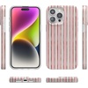 image:imageCasely iPhone 14 Plus Case  Final Rose  Red amp Pink Floral  Compatible with MagSafe  Classic Ultra Slim DesignPretty in Pastel  Blush Stripes