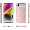 image:imageCasely iPhone 14 Plus Case  Final Rose  Red amp Pink Floral  Compatible with MagSafe  Classic Ultra Slim DesignPretty in Pastel  Blush Stripes