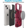 image:imageCasely iPhone 14 Plus Case  Final Rose  Red amp Pink Floral  Compatible with MagSafe  Classic Ultra Slim DesignRomance Novel  Moody Floral