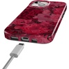 image:imageCasely iPhone 14 Plus Case  Final Rose  Red amp Pink Floral  Compatible with MagSafe  Classic Ultra Slim DesignRomance Novel  Moody Floral