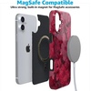image:imageCasely iPhone 14 Plus Case  Final Rose  Red amp Pink Floral  Compatible with MagSafe  Classic Ultra Slim DesignRomance Novel  Moody Floral