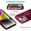 image:imageCasely iPhone 14 Plus Case  Final Rose  Red amp Pink Floral  Compatible with MagSafe  Classic Ultra Slim DesignRomance Novel  Moody Floral