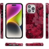 image:imageCasely iPhone 14 Plus Case  Final Rose  Red amp Pink Floral  Compatible with MagSafe  Classic Ultra Slim DesignRomance Novel  Moody Floral