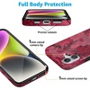 image:imageCasely iPhone 14 Plus Case  Final Rose  Red amp Pink Floral  Compatible with MagSafe  Classic Ultra Slim DesignRomance Novel  Moody Floral