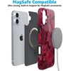 image:imageCasely iPhone 14 Plus Case  Final Rose  Red amp Pink Floral  Compatible with MagSafe  Classic Ultra Slim DesignRomance Novel  Moody Floral