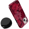 image:imageCasely iPhone 14 Plus Case  Final Rose  Red amp Pink Floral  Compatible with MagSafe  Classic Ultra Slim DesignRomance Novel  Moody Floral