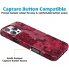 image:imageCasely iPhone 14 Plus Case  Final Rose  Red amp Pink Floral  Compatible with MagSafe  Classic Ultra Slim DesignRomance Novel  Moody Floral