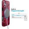 image:imageCasely iPhone 14 Plus Case  Final Rose  Red amp Pink Floral  Compatible with MagSafe  Classic Ultra Slim DesignRomance Novel  Moody Floral