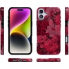 image:imageCasely iPhone 14 Plus Case  Final Rose  Red amp Pink Floral  Compatible with MagSafe  Classic Ultra Slim DesignRomance Novel  Moody Floral