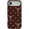 image:imageCasely iPhone 14 Plus Case  Final Rose  Red amp Pink Floral  Compatible with MagSafe  Classic Ultra Slim DesignTeddy Bows  Brown Polka Dot