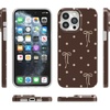 image:imageCasely iPhone 14 Plus Case  Final Rose  Red amp Pink Floral  Compatible with MagSafe  Classic Ultra Slim DesignTeddy Bows  Brown Polka Dot