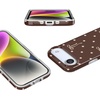 image:imageCasely iPhone 14 Plus Case  Final Rose  Red amp Pink Floral  Compatible with MagSafe  Classic Ultra Slim DesignTeddy Bows  Brown Polka Dot
