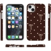 image:imageCasely iPhone 14 Plus Case  Final Rose  Red amp Pink Floral  Compatible with MagSafe  Classic Ultra Slim DesignTeddy Bows  Brown Polka Dot