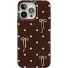 image:imageCasely iPhone 14 Plus Case  Final Rose  Red amp Pink Floral  Compatible with MagSafe  Classic Ultra Slim DesignTeddy Bows  Brown Polka Dot
