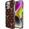 image:imageCasely iPhone 14 Plus Case  Final Rose  Red amp Pink Floral  Compatible with MagSafe  Classic Ultra Slim DesignTeddy Bows  Brown Polka Dot