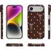 image:imageCasely iPhone 14 Plus Case  Final Rose  Red amp Pink Floral  Compatible with MagSafe  Classic Ultra Slim DesignTeddy Bows  Brown Polka Dot