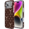 image:imageCasely iPhone 14 Plus Case  Final Rose  Red amp Pink Floral  Compatible with MagSafe  Classic Ultra Slim DesignTeddy Bows  Brown Polka Dot