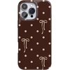 image:imageCasely iPhone 14 Plus Case  Final Rose  Red amp Pink Floral  Compatible with MagSafe  Classic Ultra Slim DesignTeddy Bows  Brown Polka Dot