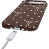 image:imageCasely iPhone 14 Plus Case  Final Rose  Red amp Pink Floral  Compatible with MagSafe  Classic Ultra Slim DesignTeddy Bows  Brown Polka Dot