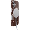 image:imageCasely iPhone 14 Plus Case  Final Rose  Red amp Pink Floral  Compatible with MagSafe  Classic Ultra Slim DesignTeddy Bows  Brown Polka Dot