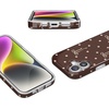 image:imageCasely iPhone 14 Plus Case  Final Rose  Red amp Pink Floral  Compatible with MagSafe  Classic Ultra Slim DesignTeddy Bows  Brown Polka Dot