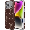 image:imageCasely iPhone 14 Plus Case  Final Rose  Red amp Pink Floral  Compatible with MagSafe  Classic Ultra Slim DesignTeddy Bows  Brown Polka Dot