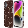image:imageCasely iPhone 14 Plus Case  Final Rose  Red amp Pink Floral  Compatible with MagSafe  Classic Ultra Slim DesignTeddy Bows  Brown Polka Dot