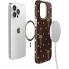 image:imageCasely iPhone 14 Plus Case  Final Rose  Red amp Pink Floral  Compatible with MagSafe  Classic Ultra Slim DesignTeddy Bows  Brown Polka Dot