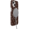 image:imageCasely iPhone 14 Plus Case  Final Rose  Red amp Pink Floral  Compatible with MagSafe  Classic Ultra Slim DesignTeddy Bows  Brown Polka Dot