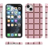 image:imageCasely iPhone 14 Plus Case  Final Rose  Red amp Pink Floral  Compatible with MagSafe  Classic Ultra Slim DesignUptown Gridlock  Pink Checkerboard