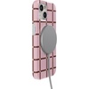 image:imageCasely iPhone 14 Plus Case  Final Rose  Red amp Pink Floral  Compatible with MagSafe  Classic Ultra Slim DesignUptown Gridlock  Pink Checkerboard