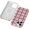 image:imageCasely iPhone 14 Plus Case  Final Rose  Red amp Pink Floral  Compatible with MagSafe  Classic Ultra Slim DesignUptown Gridlock  Pink Checkerboard