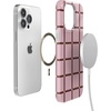 image:imageCasely iPhone 14 Plus Case  Final Rose  Red amp Pink Floral  Compatible with MagSafe  Classic Ultra Slim DesignUptown Gridlock  Pink Checkerboard