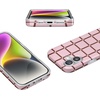 image:imageCasely iPhone 14 Plus Case  Final Rose  Red amp Pink Floral  Compatible with MagSafe  Classic Ultra Slim DesignUptown Gridlock  Pink Checkerboard