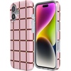 image:imageCasely iPhone 14 Plus Case  Final Rose  Red amp Pink Floral  Compatible with MagSafe  Classic Ultra Slim DesignUptown Gridlock  Pink Checkerboard