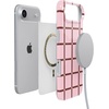 image:imageCasely iPhone 14 Plus Case  Final Rose  Red amp Pink Floral  Compatible with MagSafe  Classic Ultra Slim DesignUptown Gridlock  Pink Checkerboard