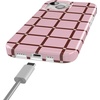 image:imageCasely iPhone 14 Plus Case  Final Rose  Red amp Pink Floral  Compatible with MagSafe  Classic Ultra Slim DesignUptown Gridlock  Pink Checkerboard