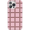 image:imageCasely iPhone 14 Plus Case  Final Rose  Red amp Pink Floral  Compatible with MagSafe  Classic Ultra Slim DesignUptown Gridlock  Pink Checkerboard