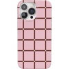 image:imageCasely iPhone 14 Plus Case  Final Rose  Red amp Pink Floral  Compatible with MagSafe  Classic Ultra Slim DesignUptown Gridlock  Pink Checkerboard