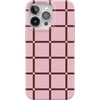 image:imageCasely iPhone 14 Plus Case  Final Rose  Red amp Pink Floral  Compatible with MagSafe  Classic Ultra Slim DesignUptown Gridlock  Pink Checkerboard