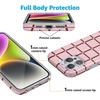 image:imageCasely iPhone 14 Plus Case  Final Rose  Red amp Pink Floral  Compatible with MagSafe  Classic Ultra Slim DesignUptown Gridlock  Pink Checkerboard