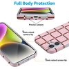 image:imageCasely iPhone 14 Plus Case  Final Rose  Red amp Pink Floral  Compatible with MagSafe  Classic Ultra Slim DesignUptown Gridlock  Pink Checkerboard