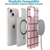 image:imageCasely iPhone 14 Plus Case  Final Rose  Red amp Pink Floral  Compatible with MagSafe  Classic Ultra Slim DesignUptown Gridlock  Pink Checkerboard