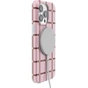 image:imageCasely iPhone 14 Plus Case  Final Rose  Red amp Pink Floral  Compatible with MagSafe  Classic Ultra Slim DesignUptown Gridlock  Pink Checkerboard