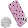 image:imageCasely iPhone 14 Plus Case  Final Rose  Red amp Pink Floral  Compatible with MagSafe  Classic Ultra Slim DesignVery Cherry  Painted Cherries