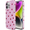 image:imageCasely iPhone 14 Plus Case  Final Rose  Red amp Pink Floral  Compatible with MagSafe  Classic Ultra Slim DesignVery Cherry  Painted Cherries